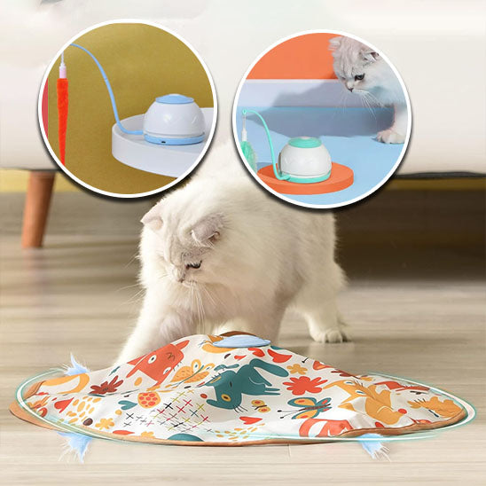 Jouets à Mouvement Automatique pour Chats – Divertissement Interactif et Stimulation Naturelle