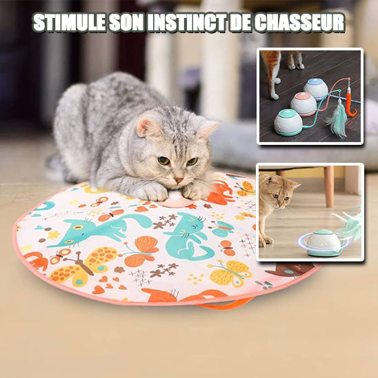 Jouets à Mouvement Automatique pour Chats – Divertissement Interactif et Stimulation Naturelle