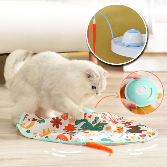 Jouets à Mouvement Automatique pour Chats – Divertissement Interactif et Stimulation Naturelle