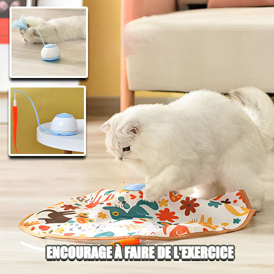 Jouets à Mouvement Automatique pour Chats – Divertissement Interactif et Stimulation Naturelle