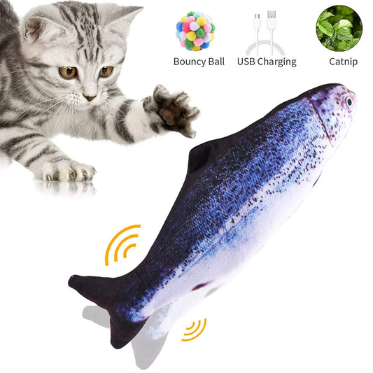 Jouets Interactifs Poisson pour Chat – Réalisme et Divertissement Assuré