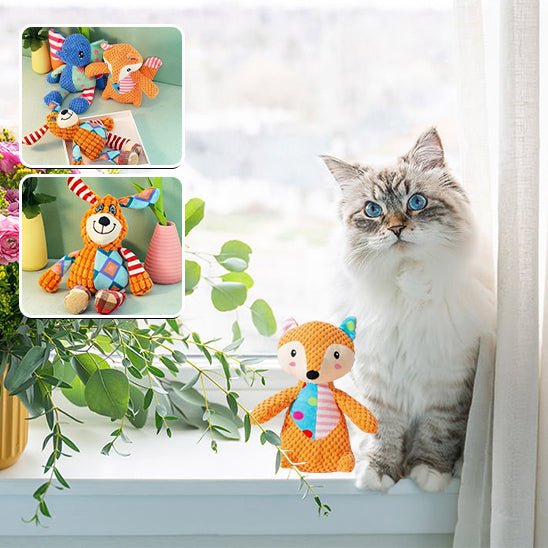 Jouet à mâcher en peluche pour chat – Stimulation, Confort et Jeu - Tout pour chat