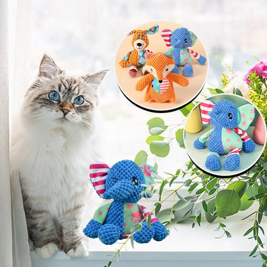 Jouet à mâcher en peluche pour chat – Stimulation, Confort et Jeu - Tout pour chat