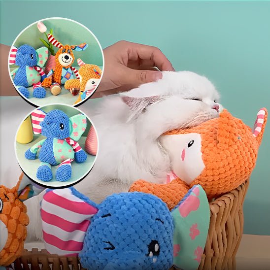 Jouet à mâcher en peluche pour chat – Stimulation, Confort et Jeu - Tout pour chat