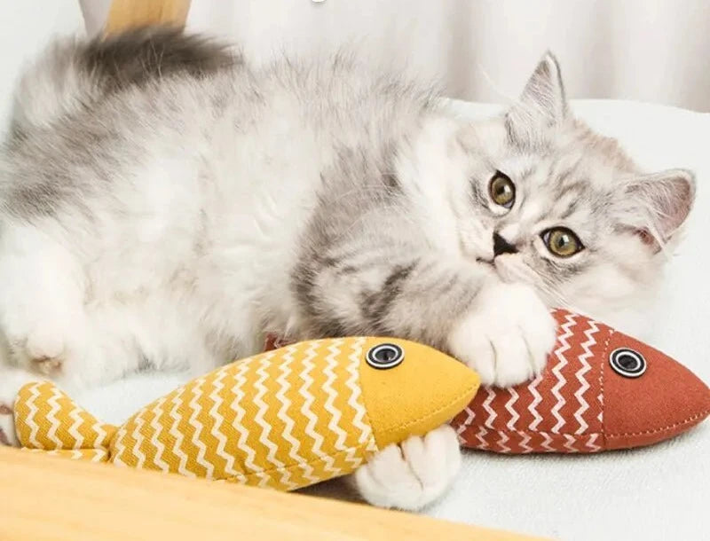 Jouet Poisson Interactif pour Chats - Tout pour chat